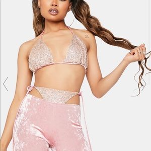 🆕 CANT BE BLAMED sequin set. Brand new!